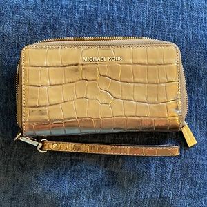 Gold Michael Kors Wallet